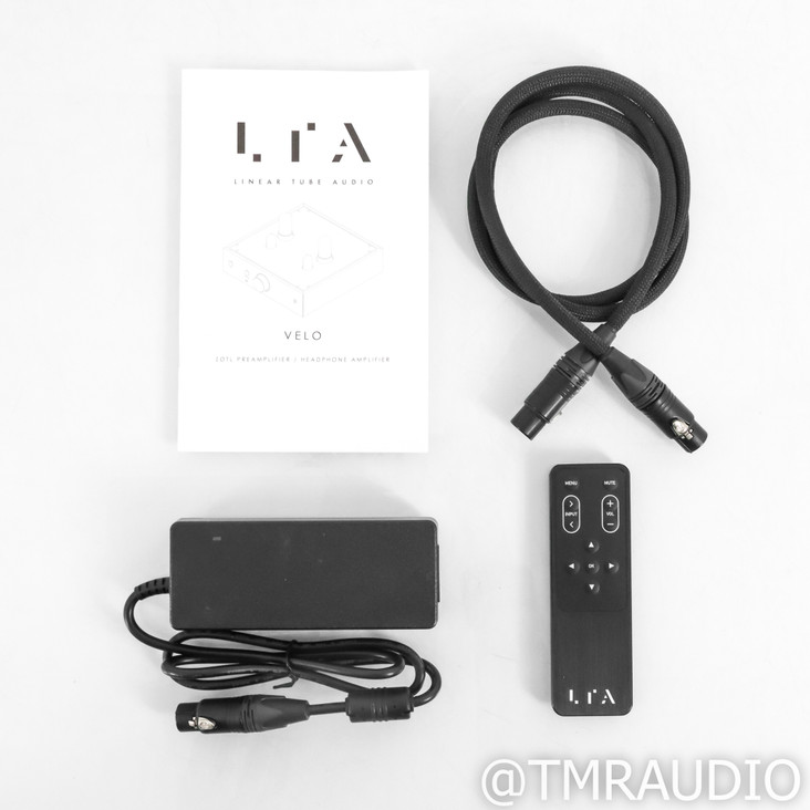 Linear Tube Audio Velo Tube Headphone Amplifier & Preamplifier; LPS+ Upgrade