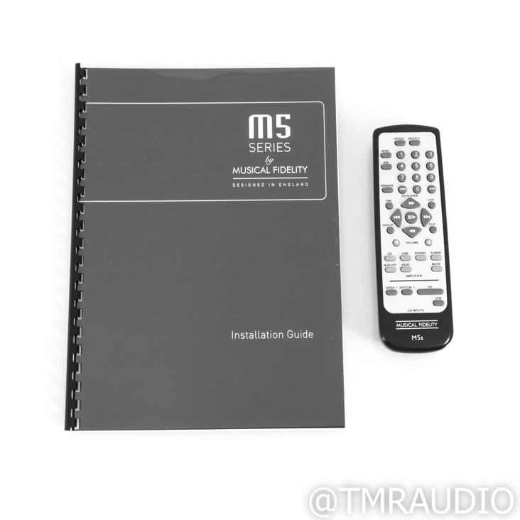Musical Fidelity M5si Stereo Integrated Amplifier; MM Phono (1/2)