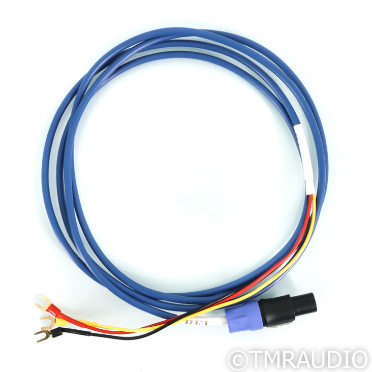 REL Acoustics Bassline Blue Subwoofer Cable; Single 3m Interconnect