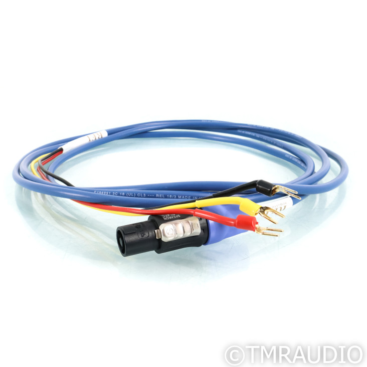 REL Acoustics Bassline Blue Subwoofer Cable; Single 3m Interconnect