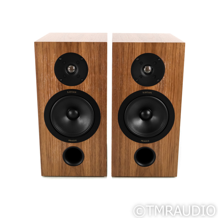 Xavian Aria Bookshelf Speakers; Walnut Pair