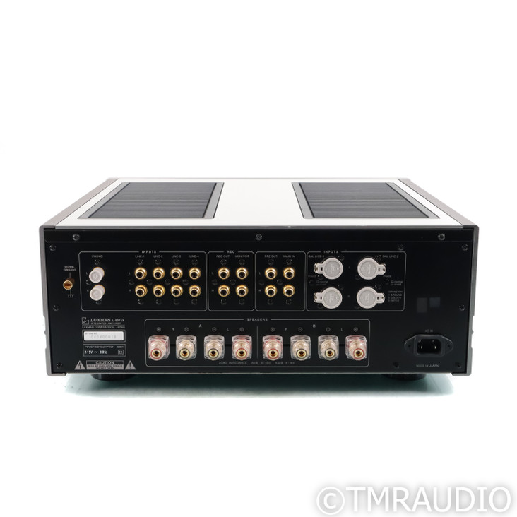 Luxman L-507uX Stereo Integrated Amplifier; MM & MC Phono