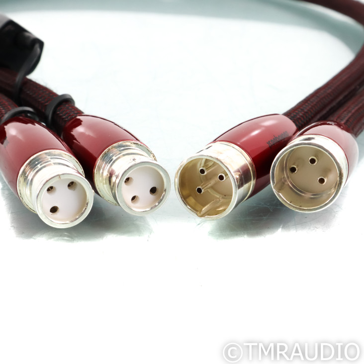 AudioQuest Fire XLR Cables; 1m Pair Balanced Interconnects (1/1)