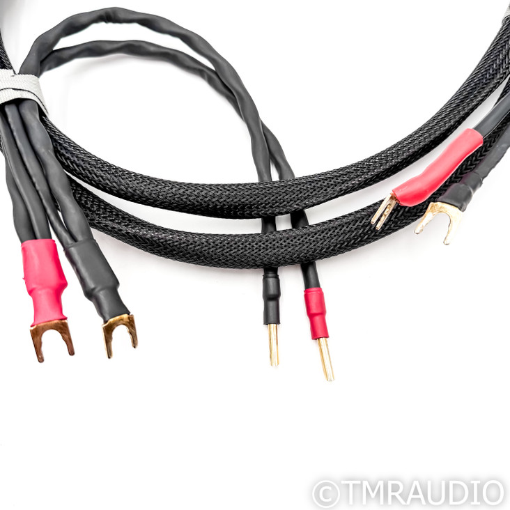 Synergistic Research Tesla Acoustic Reference Bi-Wire Speaker Cables; 8ft Pair