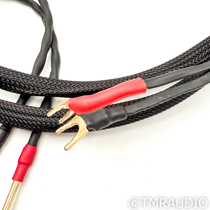 Synergistic Research Tesla Acoustic Reference Bi-Wire Speaker Cables; 8ft Pair
