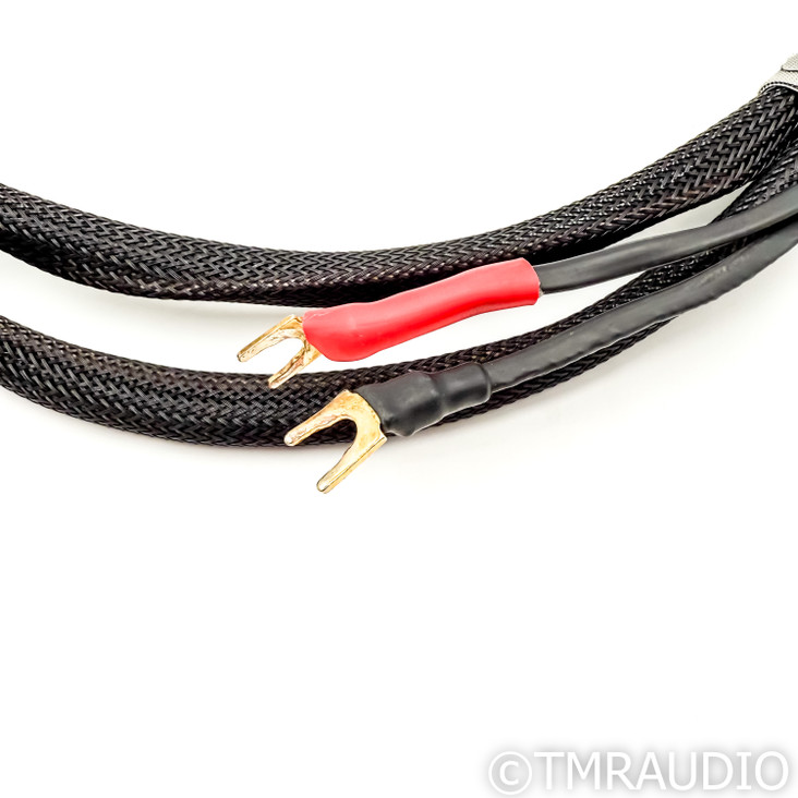 Synergistic Research Tesla Acoustic Reference Bi-Wire Speaker Cables; 8ft Pair