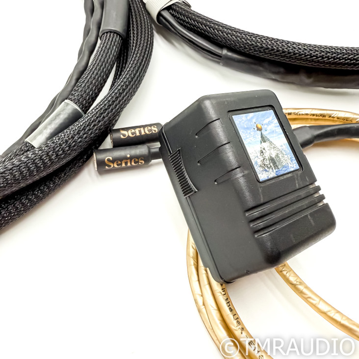 Synergistic Research Tesla Acoustic Reference Bi-Wire Speaker Cables; 8ft Pair