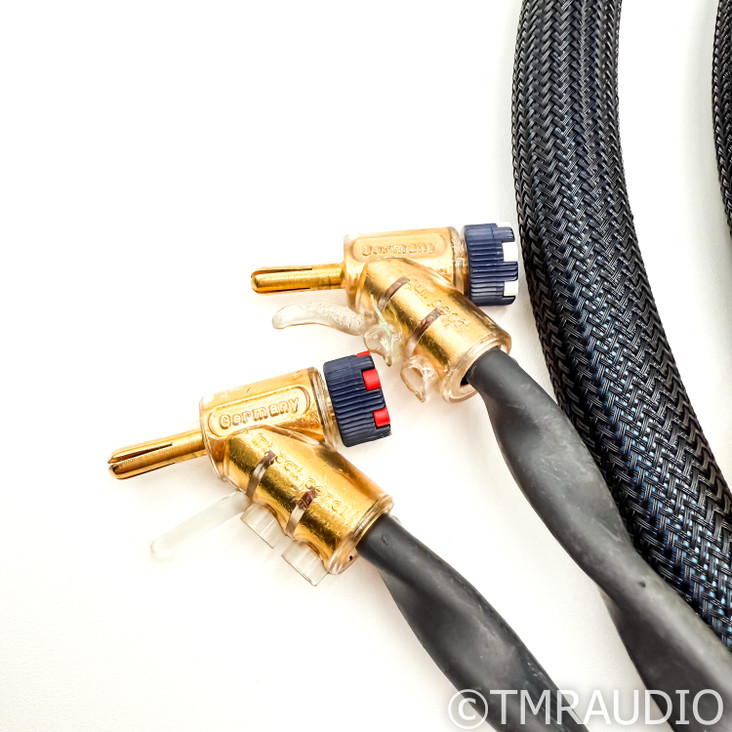 Telos Audio Golden Reference Signature Speaker Cables; 6ft Pair
