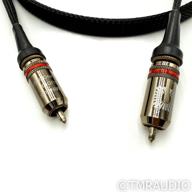 MG Audio Planus CU RCA Cables; 1m Pair Interconnects