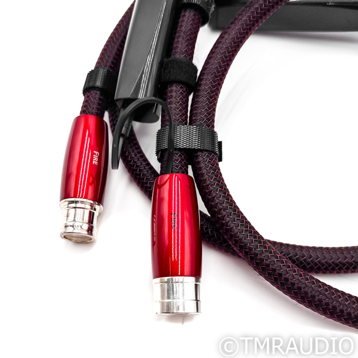 AudioQuest Fire XLR Cables; 1m Pair Balanced Interconnects (1/9)