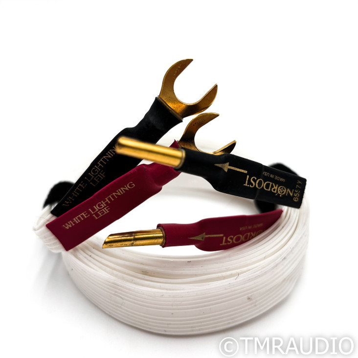 Nordost White Lightning Speaker Cables; 10ft Pair