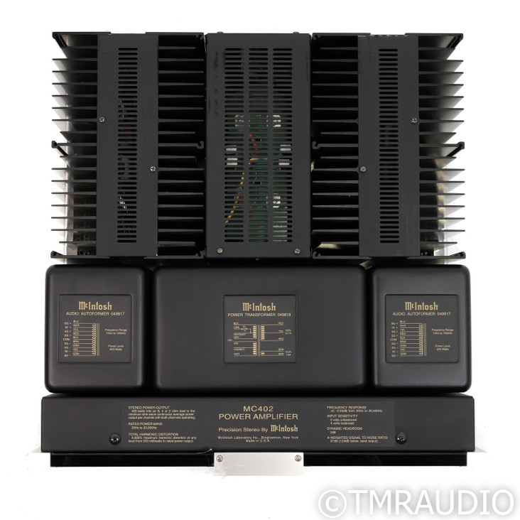 McIntosh MC402 Stereo Power Amplifier