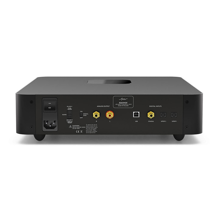 Fezz Audio Equinox DAC; Powered by Lampizator; Black Ice (Open Box)