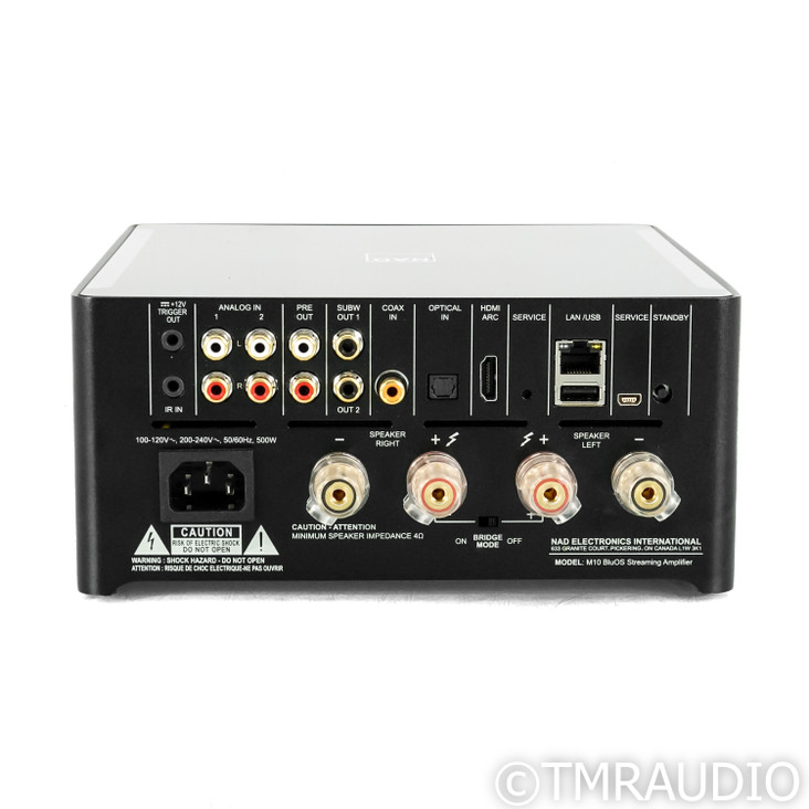 NAD Electronics M10 v1 Streaming Integrated Amplifier; BluOS