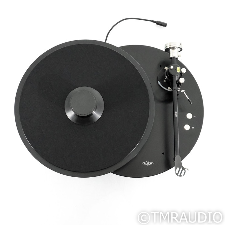 AMG Giro Belt Drive Turntable; Black (No Cartridge)