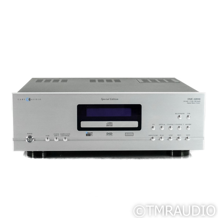 Cary Audio Design DMC-600SE Tube Hybrid CD Player / DAC; New Laser Assembly