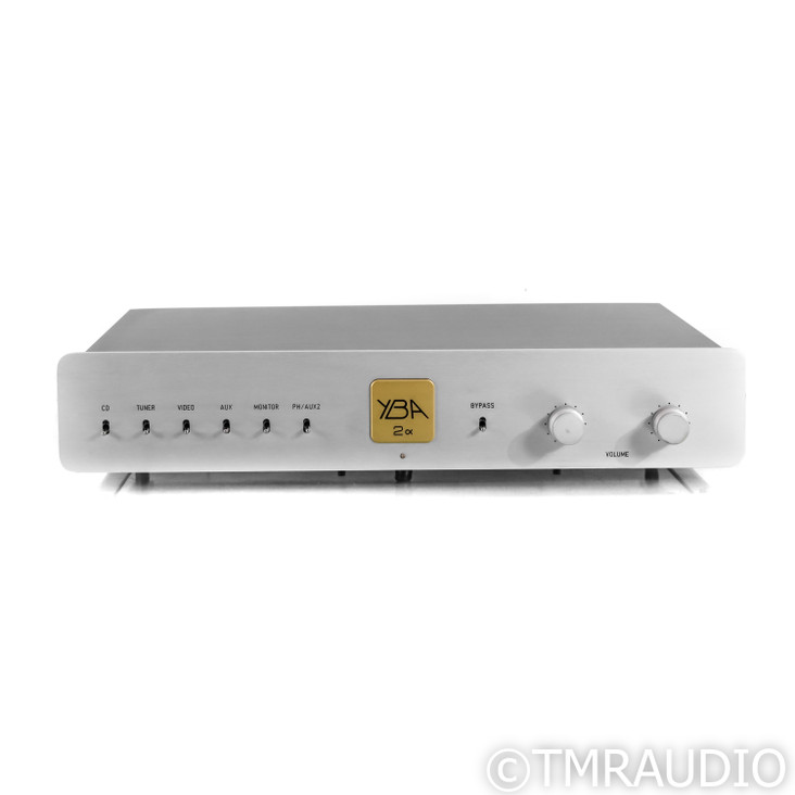 YBA 2 Alpha Stereo Preamplifier w/ Power Supply; MM Phono (1/2)