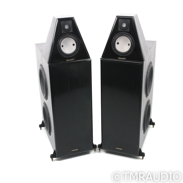 Coincident Pure Reference Extreme Floorstanding Speakers; Black Pair