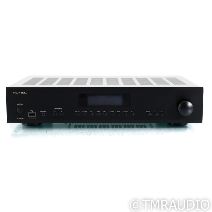Rotel A14MKII Integrated Amplifier; MM Phono (1/5)