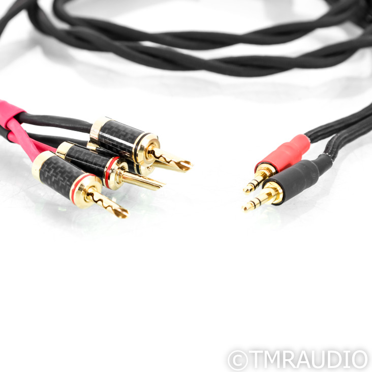 Zynsonix Ballista Octet HiFiMan Susvara Headphone Cable; 5ft Dual 3.5mm
