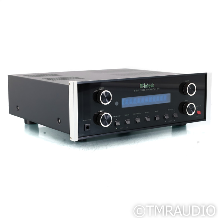 McIntosh C220 Stereo Tube Preamplifier; MM Phono