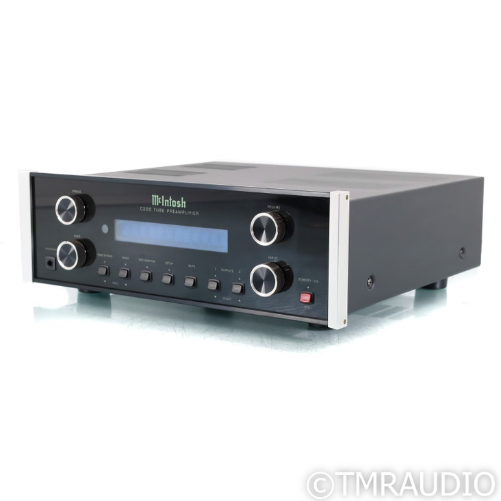 McIntosh C220 Stereo Tube Preamplifier; MM Phono