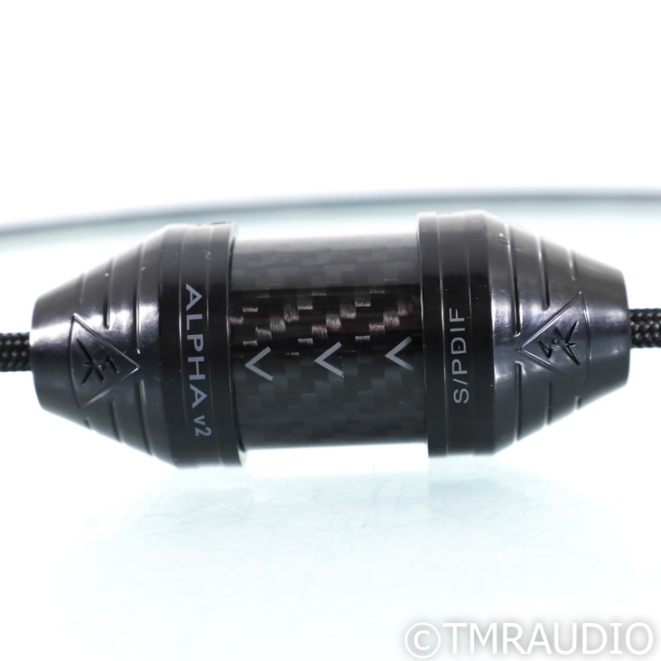 Shunyata Research Alpha v2 S/PDIF BNC Cable; 1m Digital Interconnect