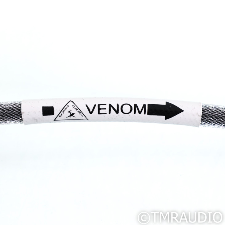 Shunyata Research Venom RCA Cables; 1m Pair Interconnects