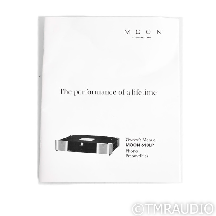 MOON by Simaudio 610LP MM / MC Phono Preamplifier
