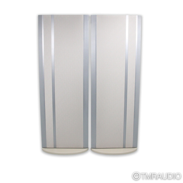 Magnepan MG 20.7 Floorstanding Speakers; Silver / White Cloth Pair