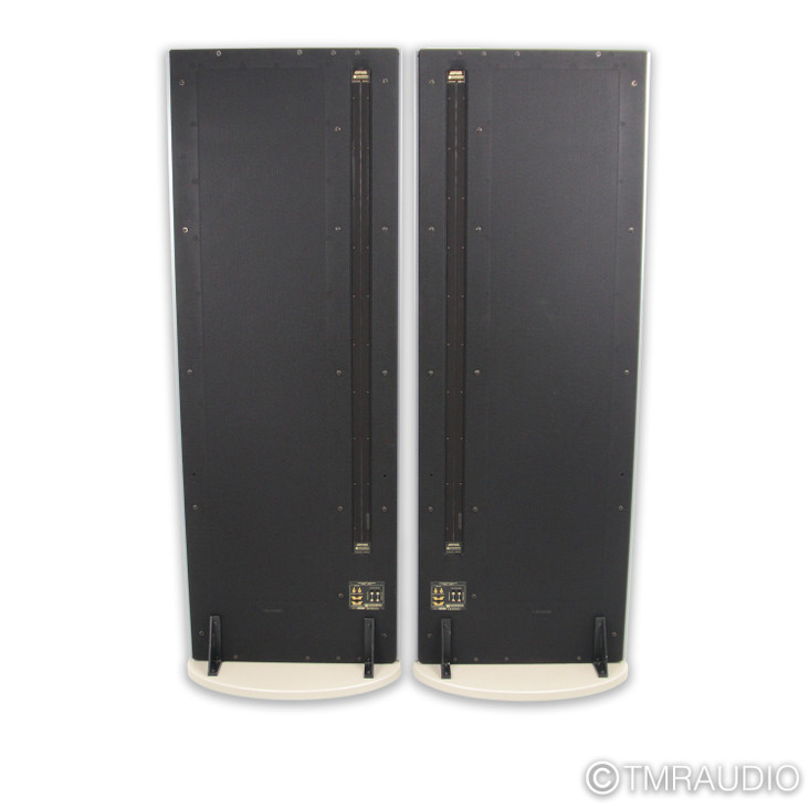 Magnepan MG 20.7 Floorstanding Speakers; Silver / White Cloth Pair