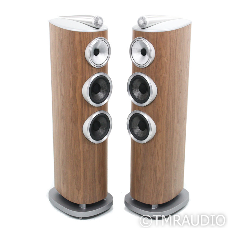 Bowers & Wilkins 804 D4 Floorstanding Speakers; Walnut Pair