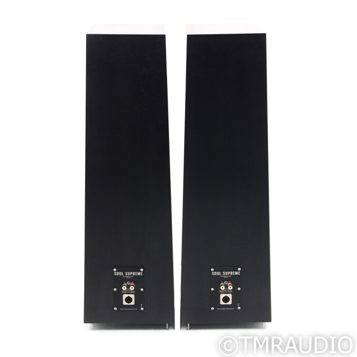 Zu Audio Soul Supreme Floorstanding Speakers; MkI Rev A; Black Hickory Pair