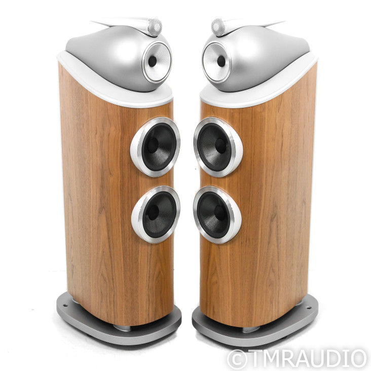 Bowers & Wilkins 803 D4 Floorstanding Speakers; Satin Walnut Pair