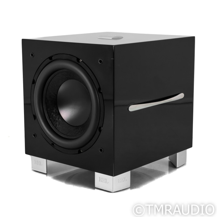 REL Acoustics S/2 10" Wireless Powered Subwoofer; Piano Black