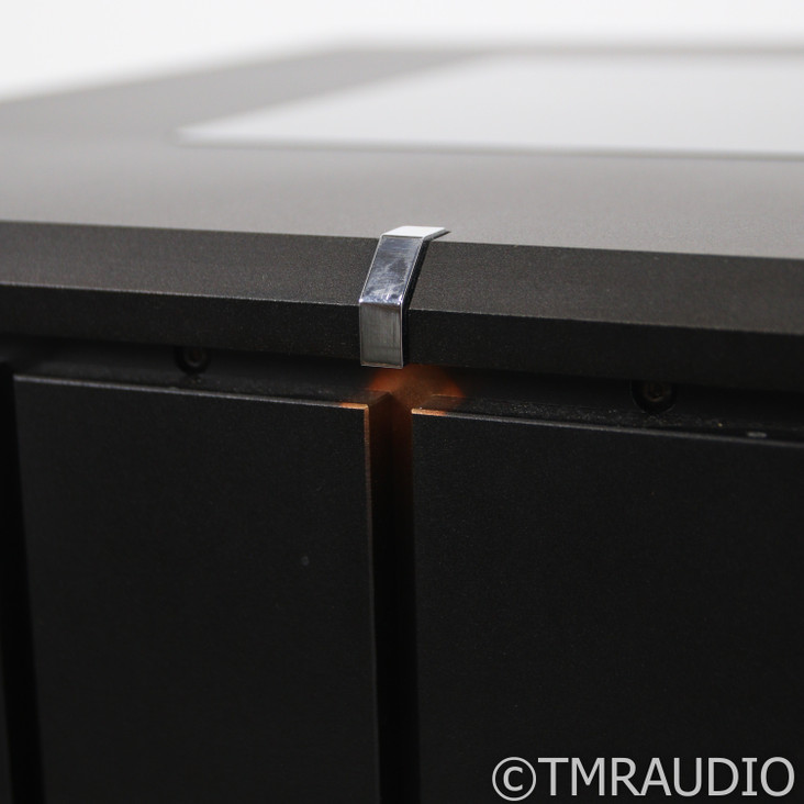 Synastec Audio Saxum Stereo Power Amplifier; w/ FalkenOhr Isolation Stand