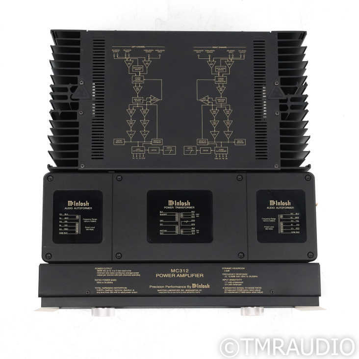 McIntosh MC312 Stereo Power Amplifier (SOLD5)