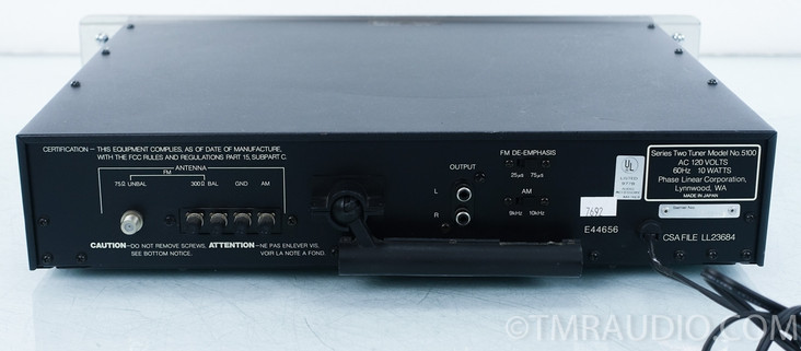 Phase Linear Model 5100 AM / FM Tuner