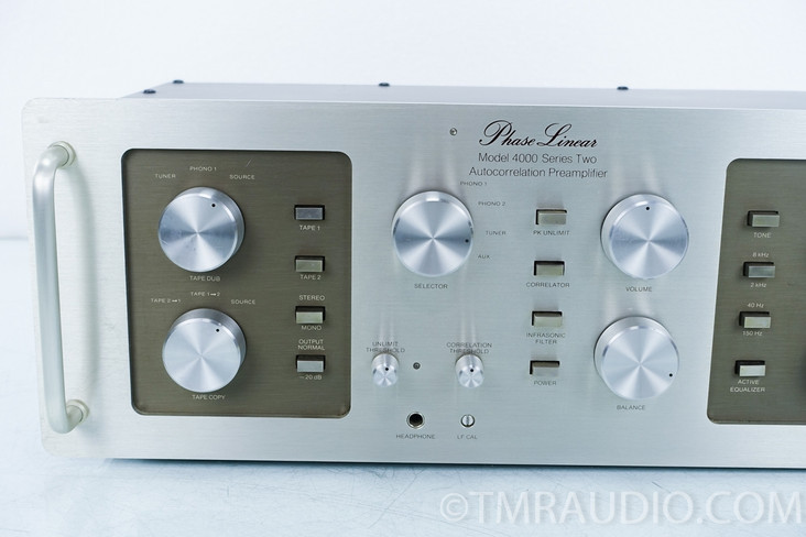 Phase Linear Model 4000 Series Two Vintage Preamplifier