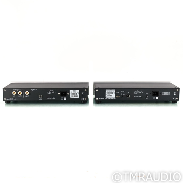 Ideon Audio AyaZi MK2 DAC; w/ 3R Master Time USB Reclocker
