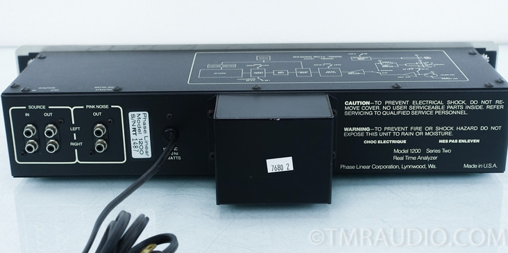 Phase Linear Model 1200 Real Time Analyzer