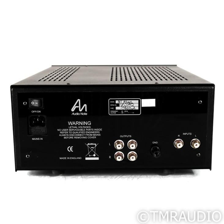 Audio Note M1 RIAA Tube MM Phono Preamplifier