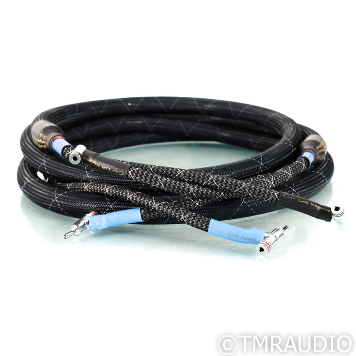 Cerious Technologies Graphene Matrix + Damping2 Speaker Cables; 8ft Pair