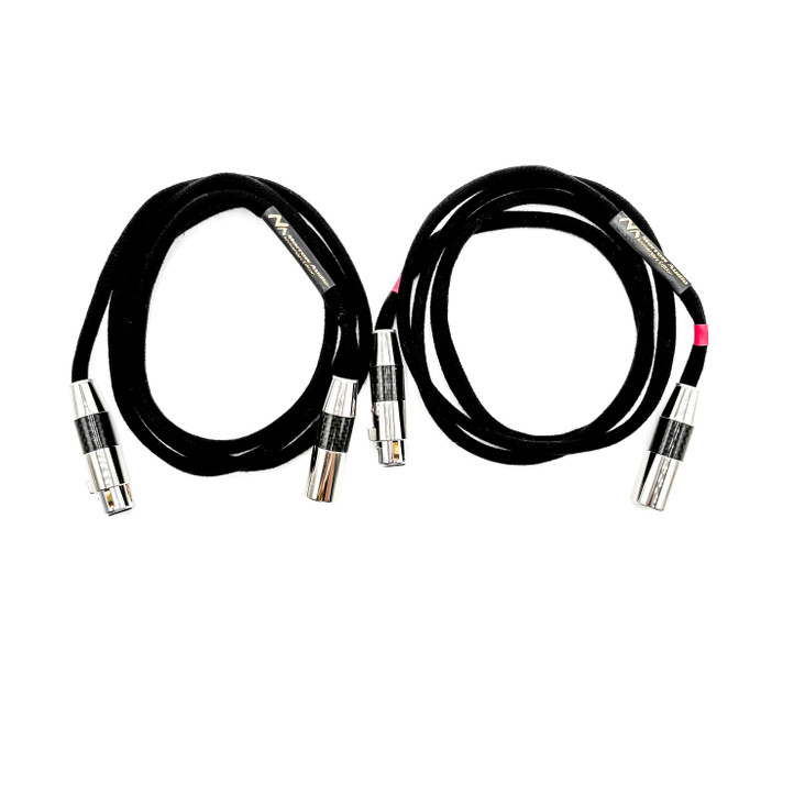 Morrow Audio Anniversary Edition XLR Cables; 1.5m Pair Balanced Interconnects