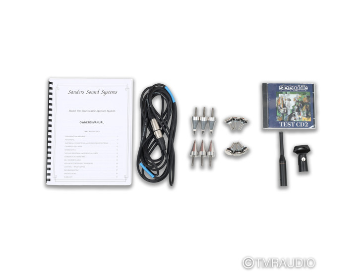  Sanders Sound Systems 10e Hybrid ElectroStatic Floorstanding Speakers; Pair