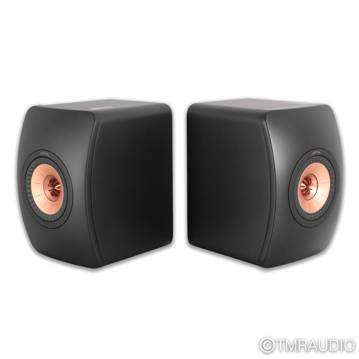 KEF LS50 Meta Bookshelf Speakers; Carbon Black Pair