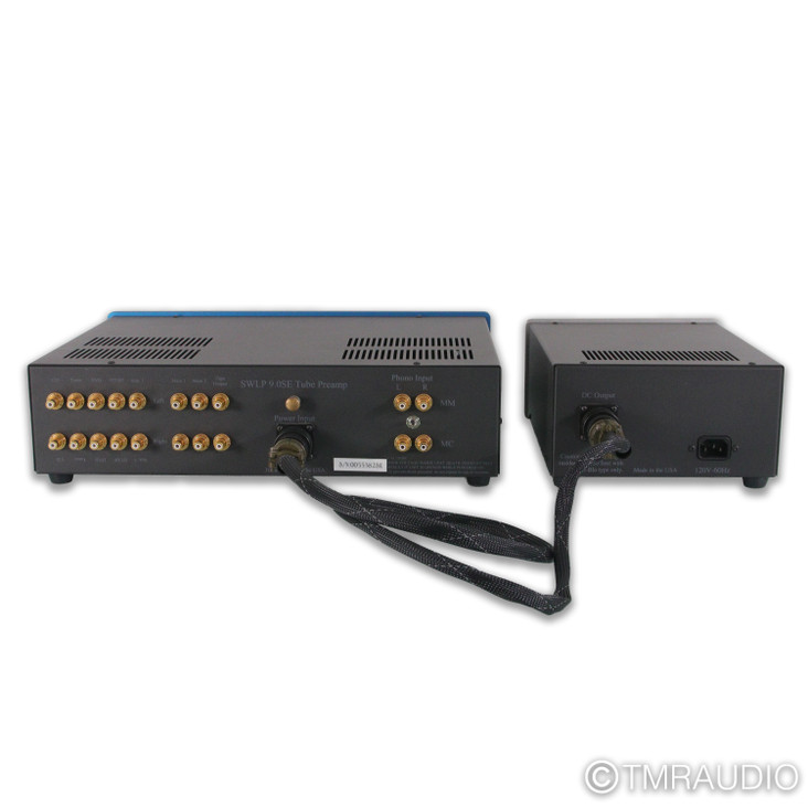 ModWright SWLP 9.0 SE Stereo Tube Preamplifier; Blue; MM / MC Phono