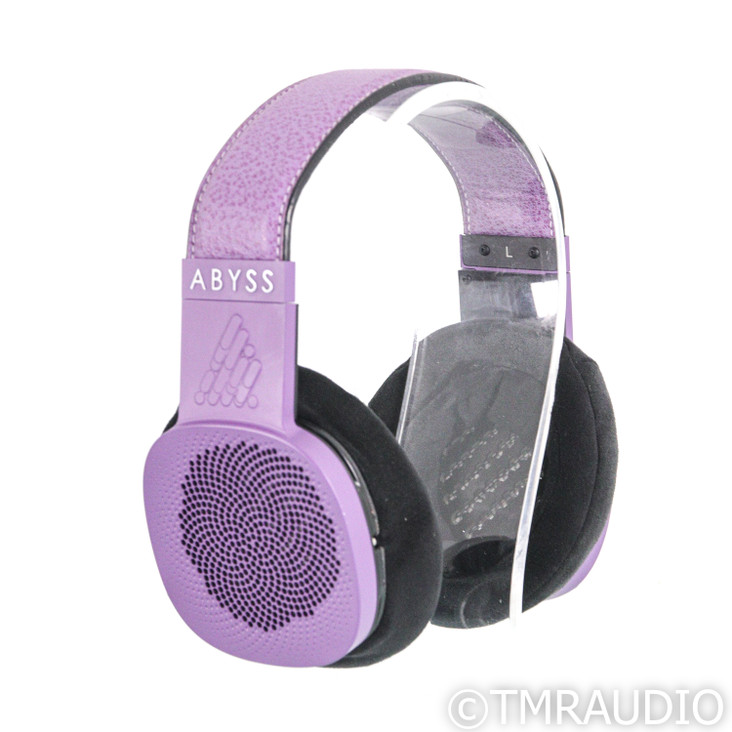 Abyss Diana TC Open Back Planar Headphones; Amethyst Pair; Silver Dragon Cable