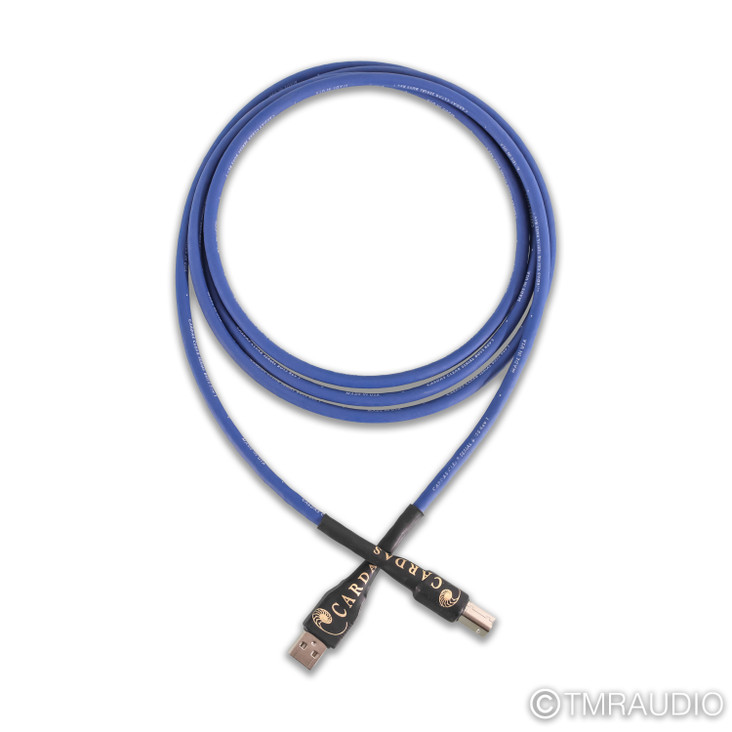 Cardas Clear Serial Buss USB Cable; 6ft Single Digital Interconnect; USB A to B