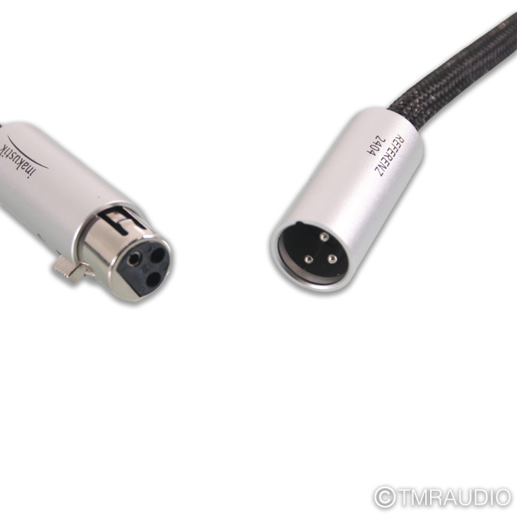 Inakustik Referenz NF-2404 Air XLR Cables; 0.75m Pair Balanced Interconnects